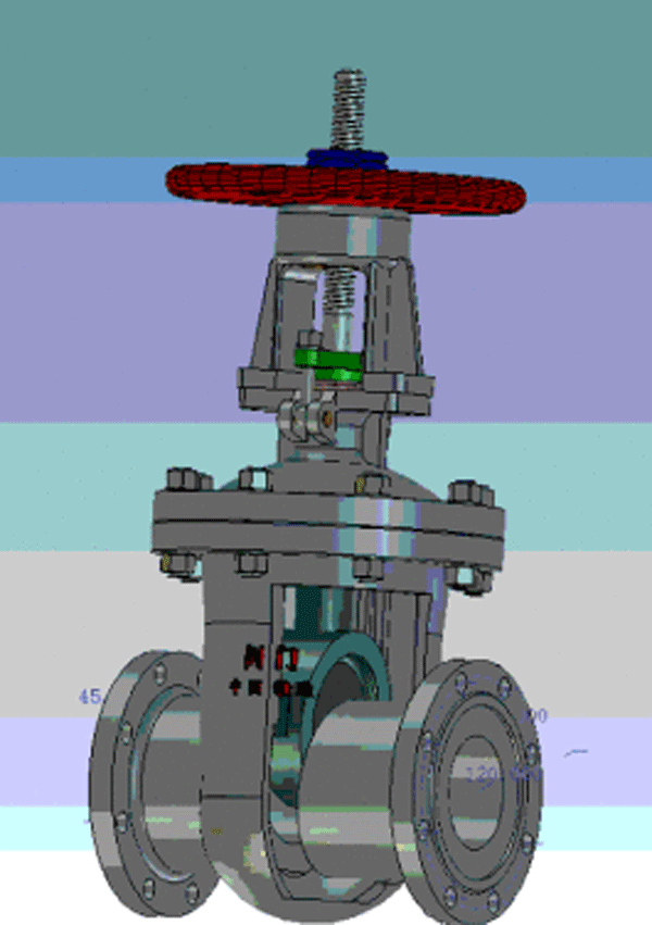 各種閥門工作原理動(dòng)態(tài)圖及試壓方法（2）-